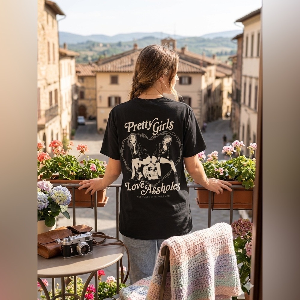 PrettyGirls Love A**holes Graphic Tee